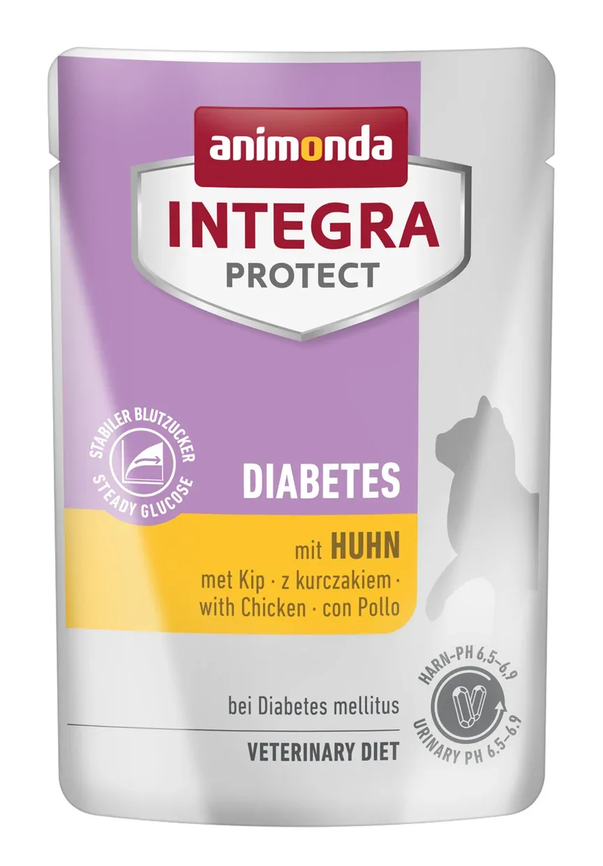 Animonda Integra Protect Cat - Pouch Adult Diabetes mit Huhn