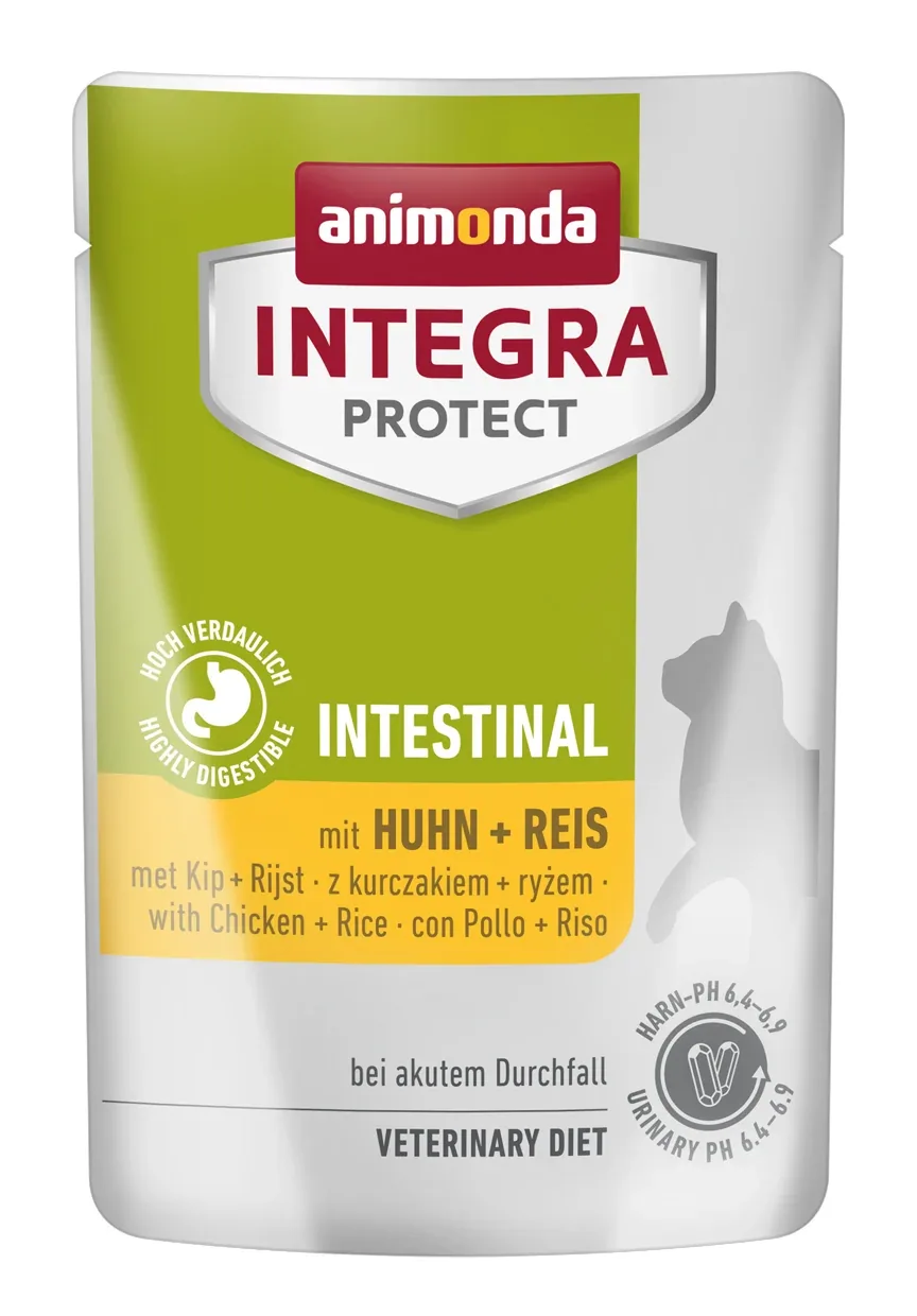 Animonda Integra Protect Cat - Pouch Adult Intestinal mit Huhn & Reis