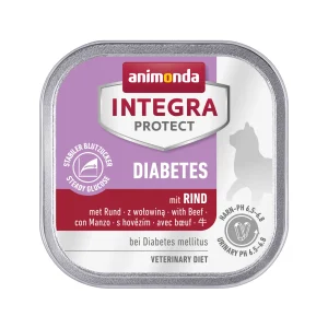 Animonda Integra Protect Diabetes Katzenfutter - Schälchen - Rind
