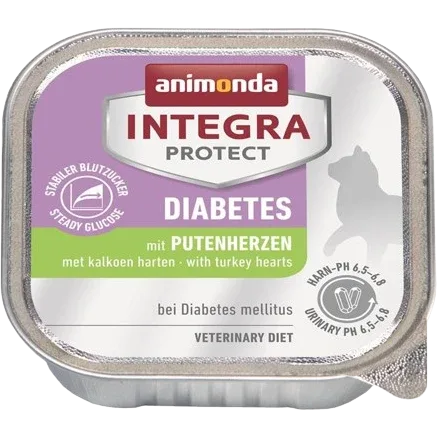 animonda Integra Protect Diabetes Putenherzen 100 g
