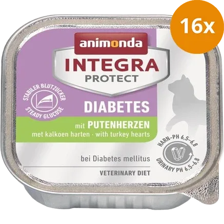 animonda Integra Protect Diabetes Putenherzen 100 g - Image 2