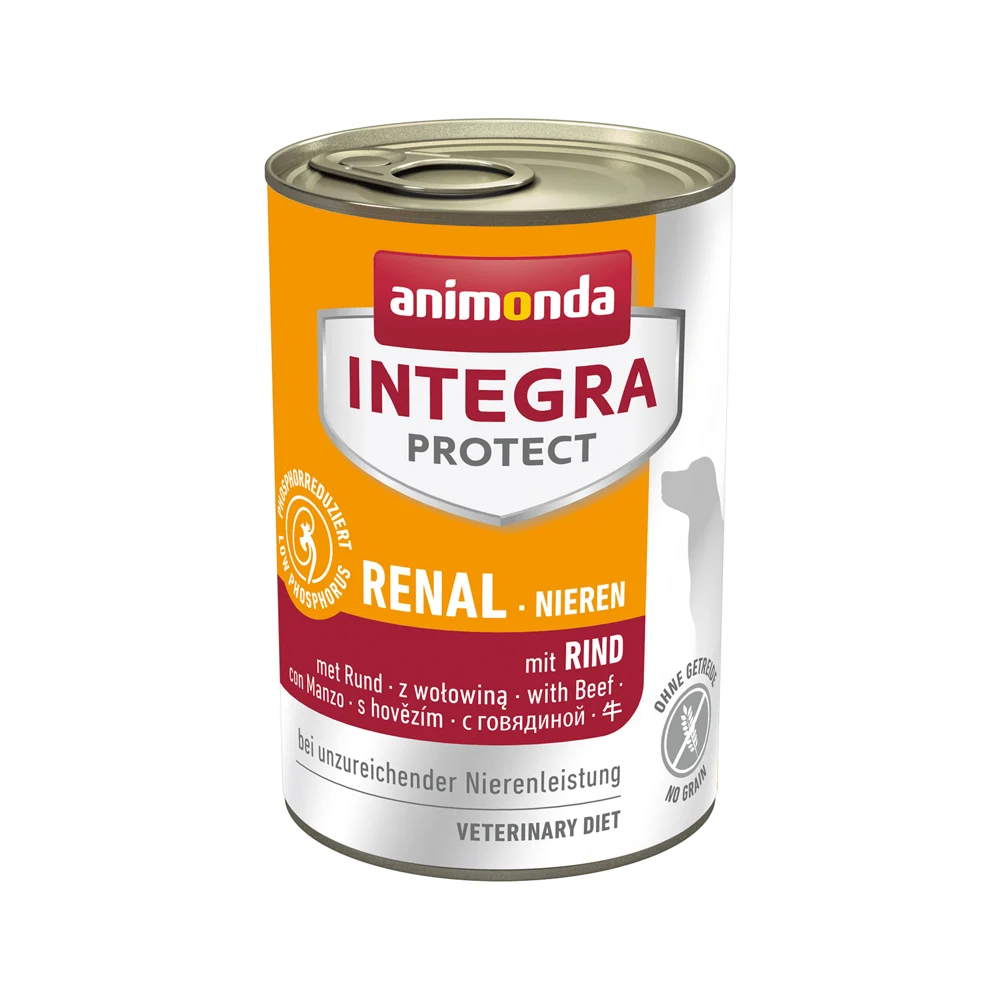 Animonda Integra Protect Dog Nieren Hundefutter - Dosen - Rind
