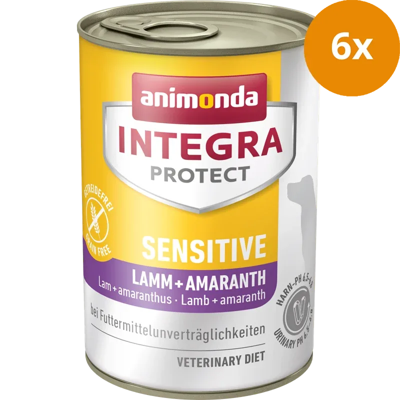 animonda Integra Protect Dog Sensitive Lamm + Amaranth 400 g - Image 2