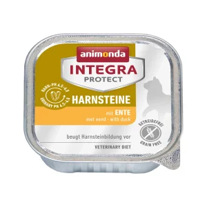 Animonda Integra Protect Harnsteine Katzenfutter - Schälchen - Ente