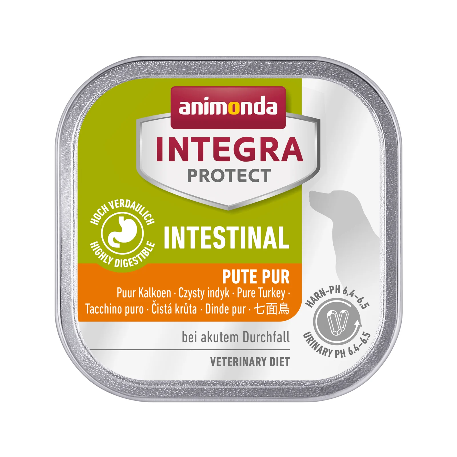Animonda Integra Protect Intestinal Hundefutter - Schälchen - Pute