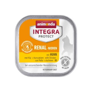 Animonda Integra Protect Nieren Katzenfutter - Schälchen - Huhn