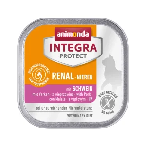 Animonda Integra Protect Nieren Katzenfutter - Schälchen - Schwein