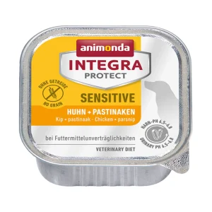 Animonda Integra Protect Sensitive Hundefutter - Schälchen - Huhn & Pastinaken