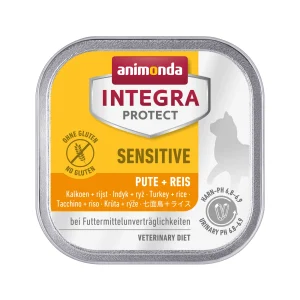 Animonda Integra Protect Sensitive Katzenfutter - Schälchen - Pute & Reis