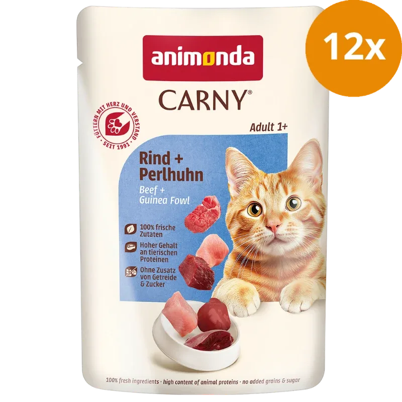 animonda P.B. Carny Adult Rind & Perlhuhn 85 g - Image 2
