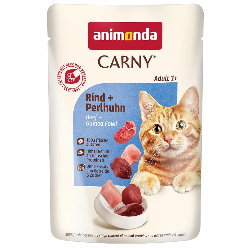 animonda P.B. Carny Adult Rind & Perlhuhn 85 g