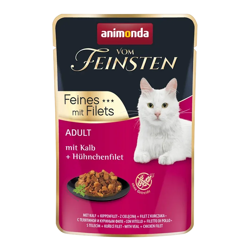 animonda Vom Feinsten Adult Kalb & Hühnchenfilet 85 g