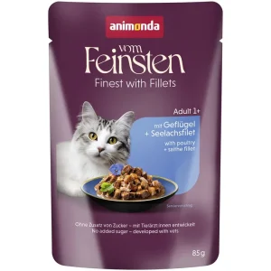 Animonda vom Feinsten Cat - Pouch Adult Geflügel & Seelachs
