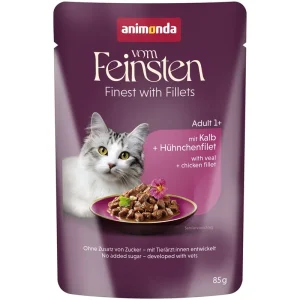 Animonda vom Feinsten Cat - Pouch Adult Kalb & Hühnchen