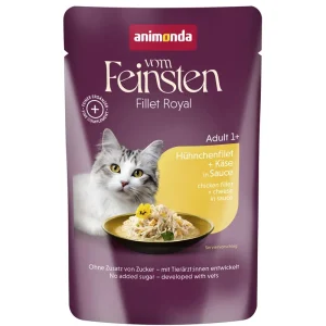 Animonda vom Feinsten Cat - Pouch mit Hühnchenfilet & Käse