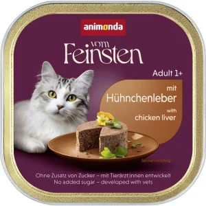 Animonda vom Feinsten Cat - Schale Adult mit Hühnchenleber
