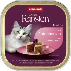 Animonda vom Feinsten Cat - Schale Adult mit Putenherzen