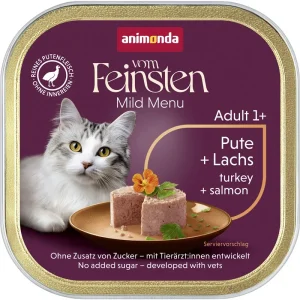 Animonda vom Feinsten Cat - Schale Mildes Menue Pute & Lachs