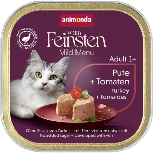 Animonda vom Feinsten Cat - Schale Mildes Menue Pute & Tomate
