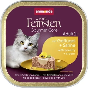 Animonda vom Feinsten Cat - Schale mit Geflügel & Sahnekern