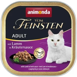 Animonda vom Feinsten Cat - Schale mit Lamm in Kräutersauce