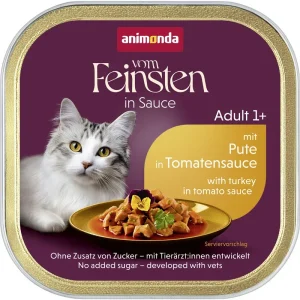 Animonda vom Feinsten Cat - Schale mit Pute in Tomatensauce