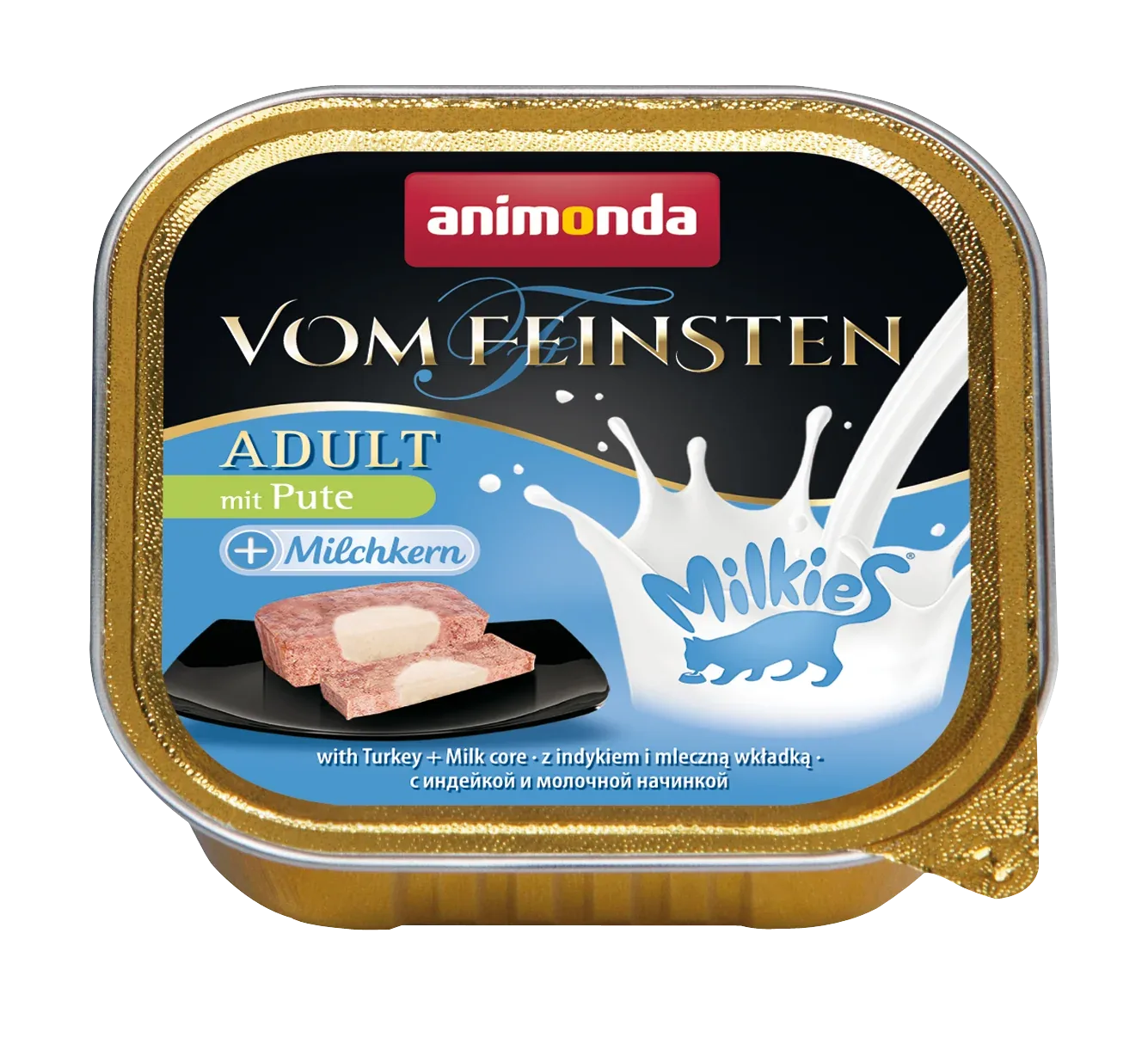 Animonda vom Feinsten Cat - Schale mit Pute & Milchkern