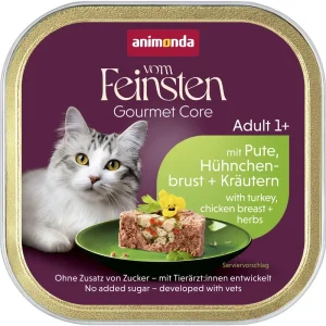 Animonda vom Feinsten Cat - Schale mit Schlemmerkern mit Pute, Hühnchen
