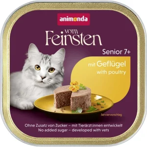 Animonda vom Feinsten Cat - Schale Senior mit Geflügel