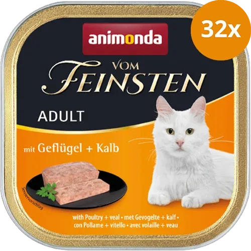 animonda Vom Feinsten Geflügel & Kalb 100 g - Image 2