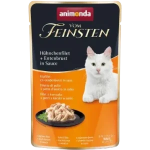 animonda Vom Feinsten Hühnchenfilet & Entenbrust in Sauce 50 g