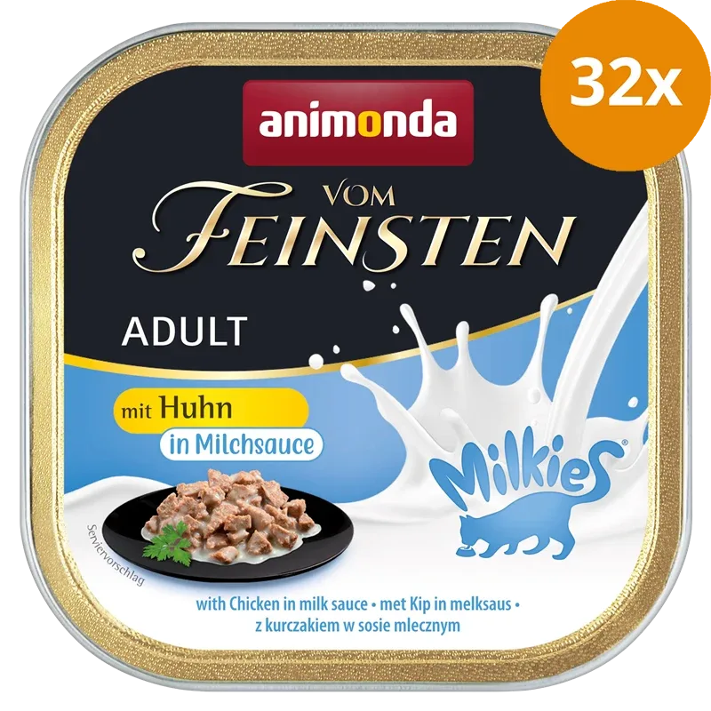 animonda Vom Feinsten Huhn in Milchsauce 100 g - Image 2
