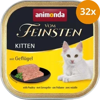 animonda Vom Feinsten Kitten Geflügel 100 g - Image 2