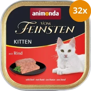 animonda Vom Feinsten Kitten Rind 100 g - Image 2