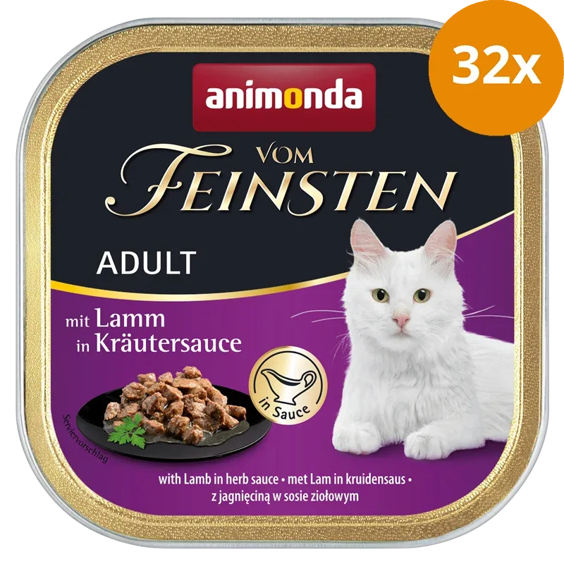 animonda Vom Feinsten Lamm in Kräutersauce 100 g - Image 2