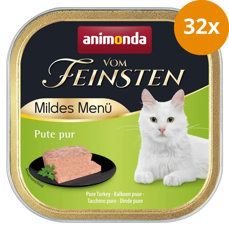 animonda Vom Feinsten Mildes Menü Pute pur 100 g - Image 2