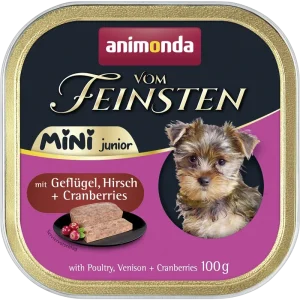 Animonda vom Feinsten Mini Junior mit Geflügel, Hirsch & Cranberrys 100 g
