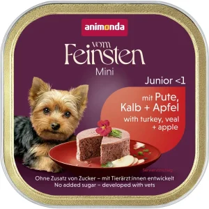 Animonda vom Feinsten Mini Junior mit Pute, Kalb + Apfel