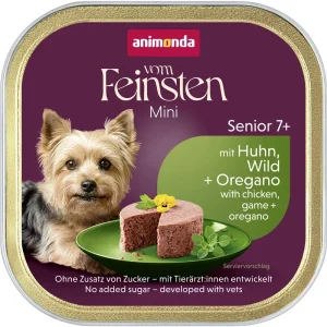 Animonda vom Feinsten Mini Senior mit Huhn + Wild und Oregano