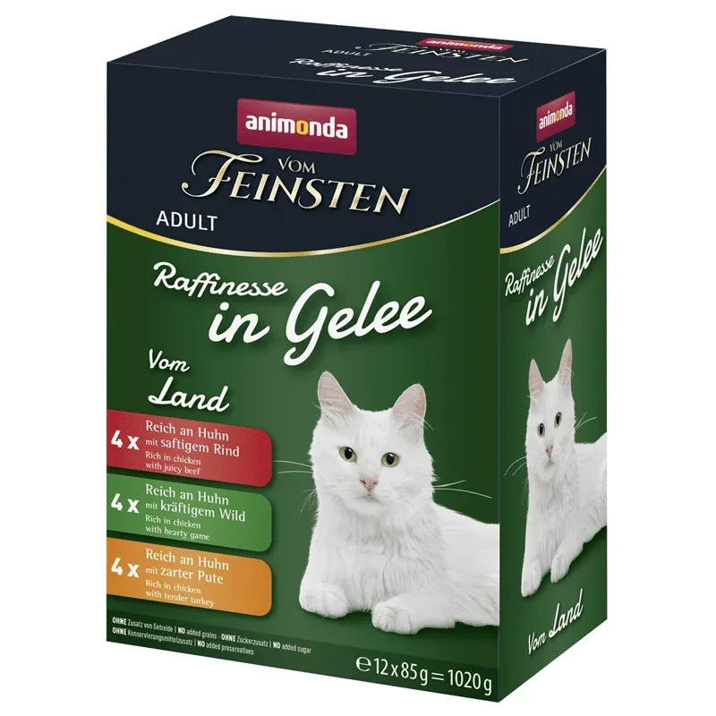 Animonda Vom Feinsten Raffinesse in Gelee Adult Varietäten vom Land