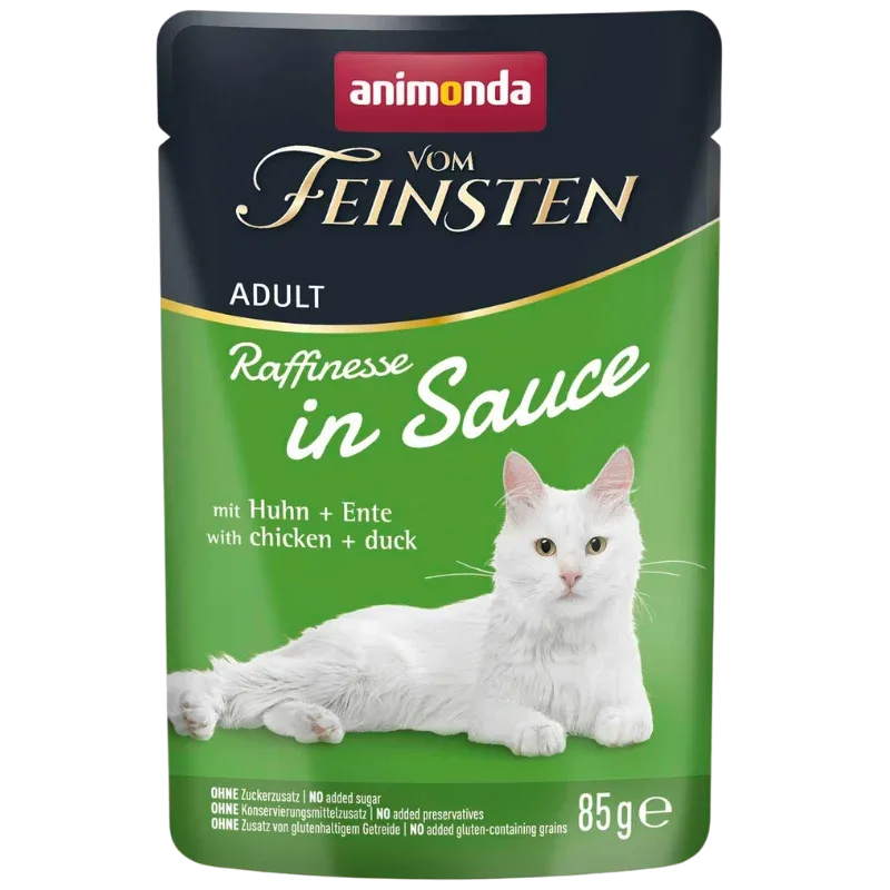 Animonda vom Feinsten Raffinesse in Sauce Adult mit Huhn + Ente 85 g