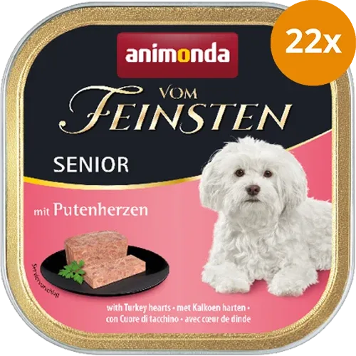 animonda Vom Feinsten Senior Putenherzen 150 g - Image 2