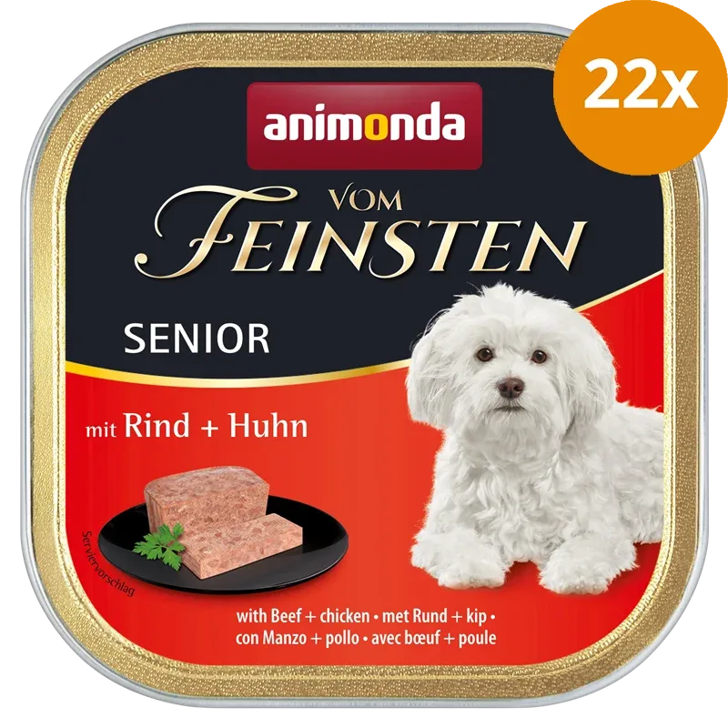 animonda Vom Feinsten Senior Rind & Huhn 150 g - Image 2