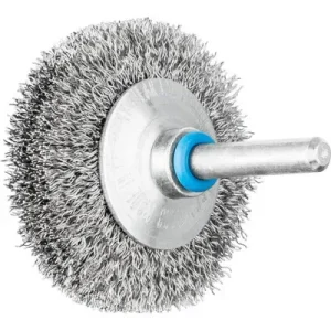 Antibakterielles Shampoo PFERD - Kegelbürste ungezopft KBU Ø50x10mm Schaft-Ø6 mm Edelstahl-Draht-Ø0,20 - HaustierPro