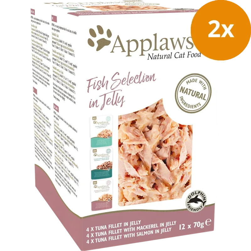 Applaws Cat PB Multipack Fisch in Gelee 840 g - Image 2