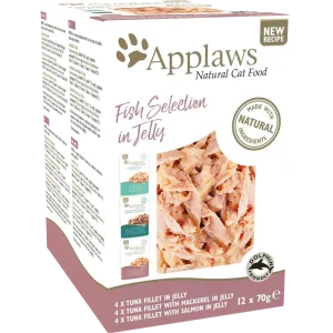 Applaws Cat PB Multipack Fisch in Gelee 840 g