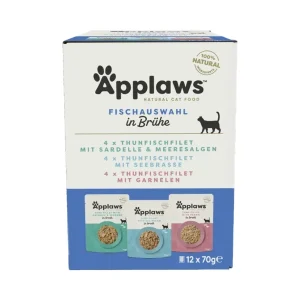 Applaws Fish Selection Multipack in Jelly 840g | DAS FUTTERHAUS