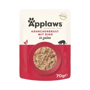 Applaws Katze Huhn & Rind in Gelee