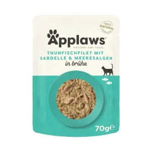 Applaws Katze Thunfischfilet & ganze Sardelle