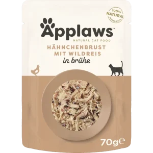 Applaws Natural Cat Pouches Hühnchenbrust & Wildreis 70 g